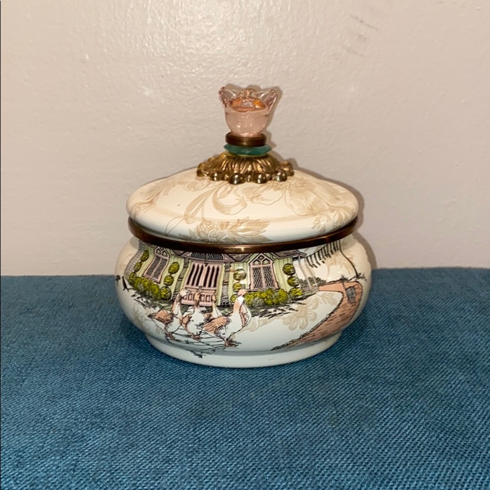 MacKenzie Childs Aurora Canister